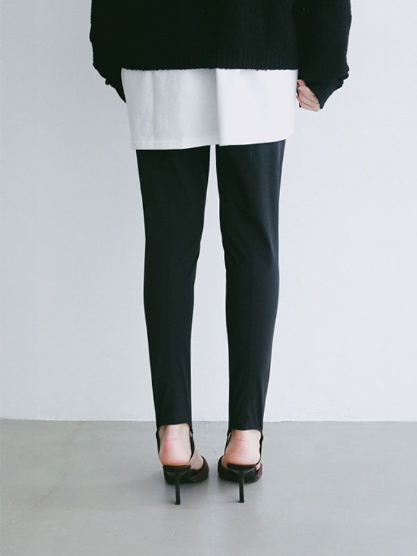 ハイストレッチトレンカ (BLACK)