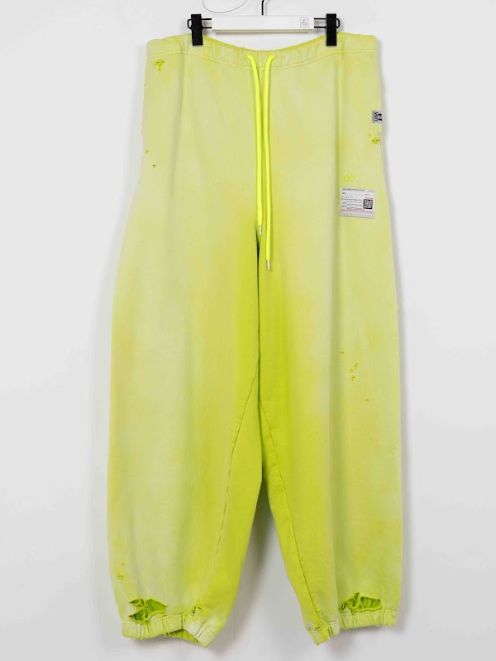 サンフェードパンツ - sun faded pants - YELLOW