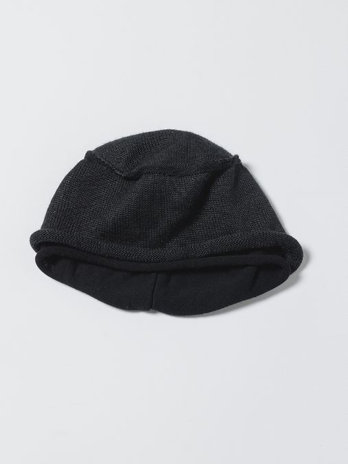 ニットビーニー / キャップ (A-BLACK)