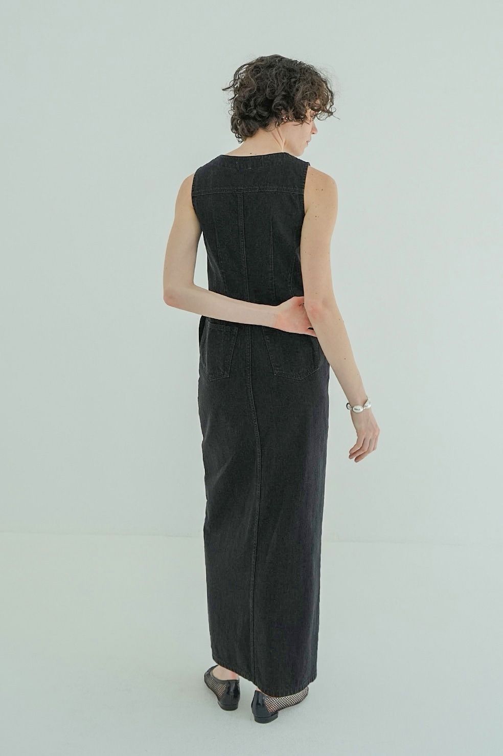 CLANE スリーブレス デニムワンピース インディゴ 1サイズ 楽天市場】期間限定P3倍【CLANE / クラネ】 スリーブレス デニム