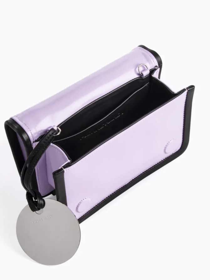 アルファ ハンドバッグ - ALPHA BAG - MULTI MAUVE BLACK