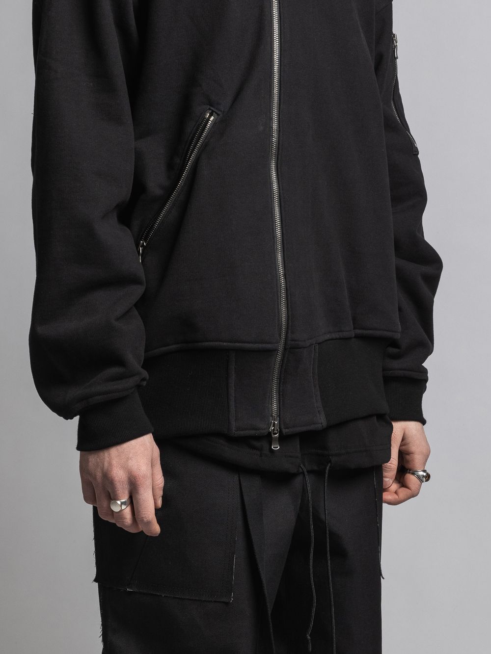 ハイネックスウェットブルゾン - Sweat Blouson