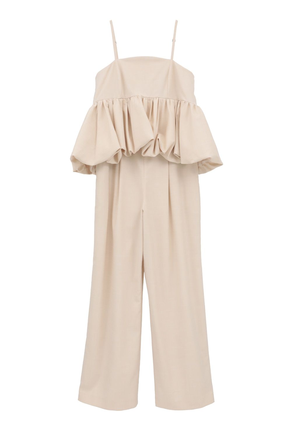 オールインワン -  PEPLUM LAYERED ALL IN ONE (IVORY)