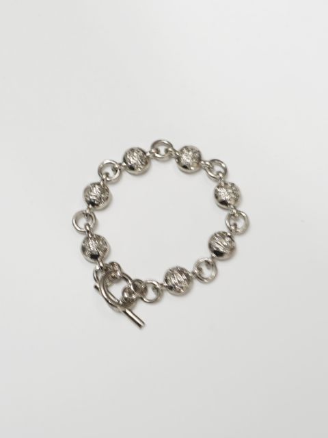 ”KMY ”Ball Chain BRACE - カミヤボールチェーンブレスレット - SILVER