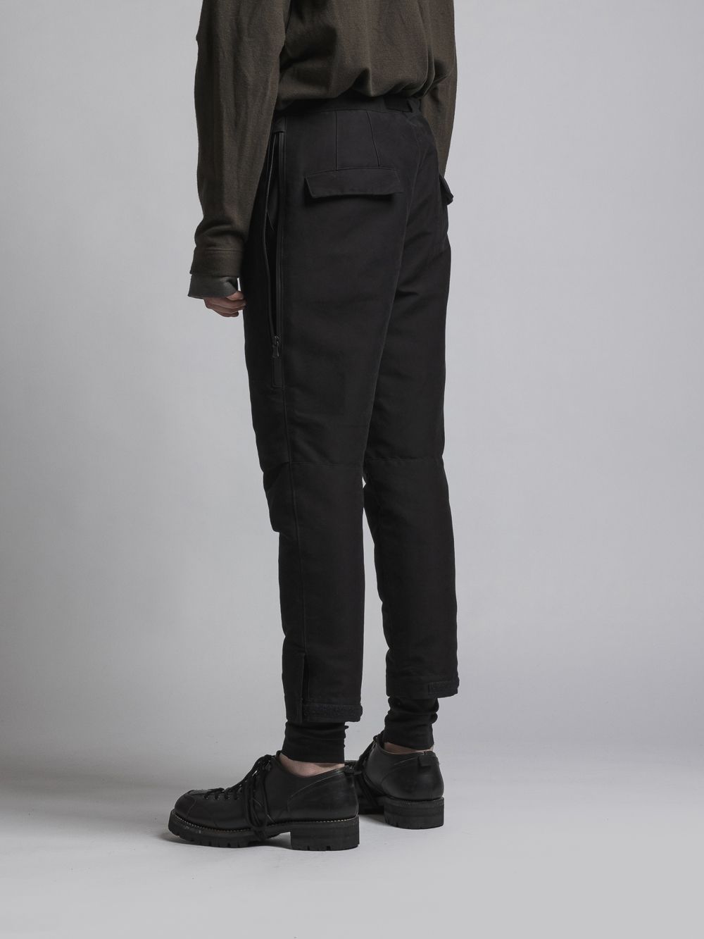 モールスキンレイヤードリブパンツ  - Moleskin Layered Ribbed  Pants