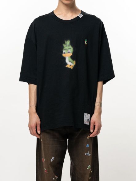 レオン プリント Tシャツ - Leon Printed T-shirt (BLACK)