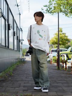 遊び心を効かせたMIHARAのデイリーコーデ
