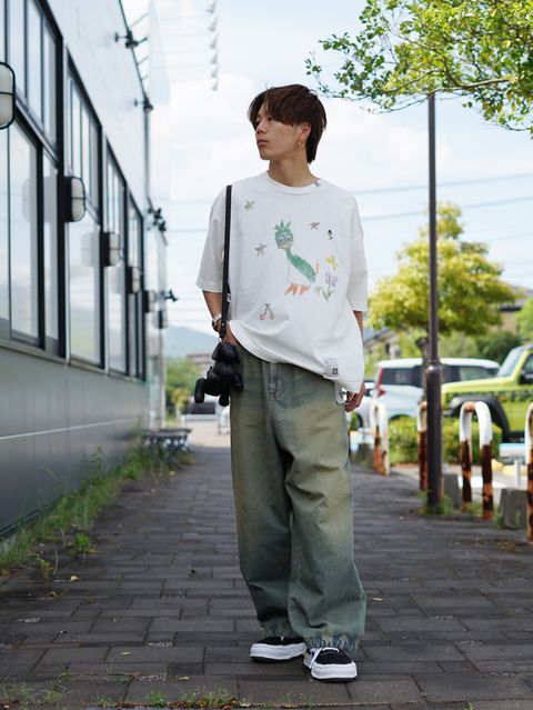 遊び心を効かせたMIHARAのデイリーコーデ