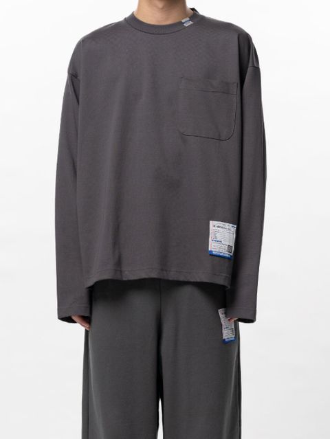 ポケットロングスリーブカットソー - POKET LS TEE - D/GREY