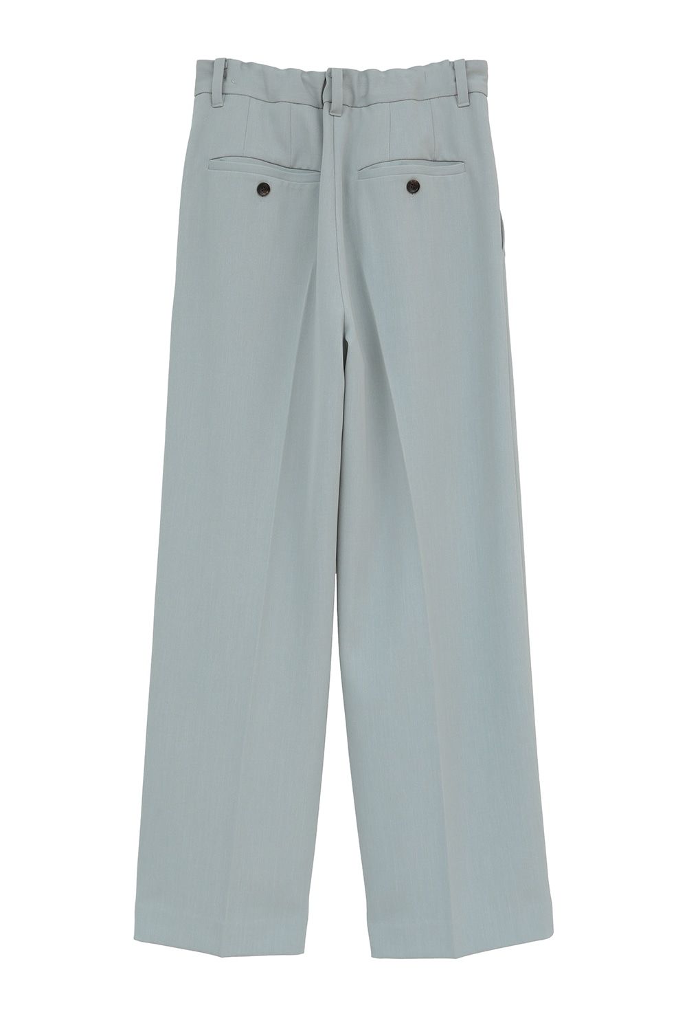 ツーウェイタックストレートパンツ - 2WAY TUCK STRAIGHT PANTS (BLUE)