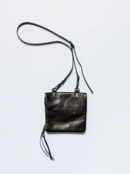 カウレザーショルダーポーチ - Cow leather shoulder pouch