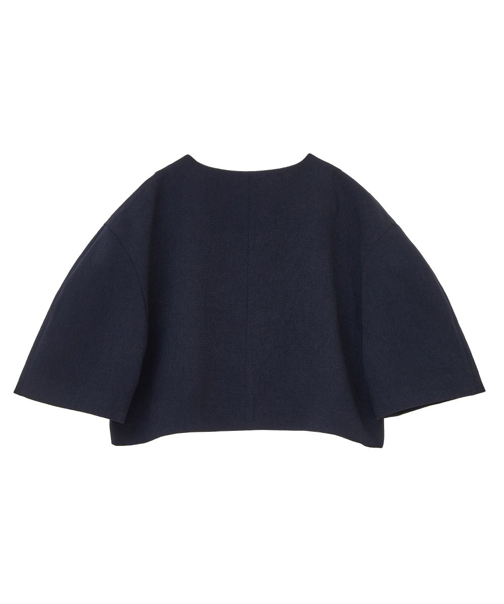 CLANE - コクーンショートジャケット - V NECK COCOON SHORT JACKET