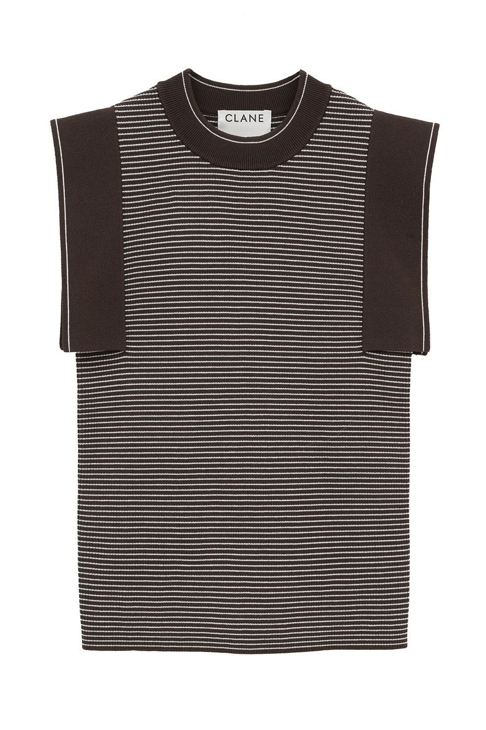 【27AW】 スクエアスリーブニットトップス - SQUARE SLEEVE KNIT TOPS (BORDER)