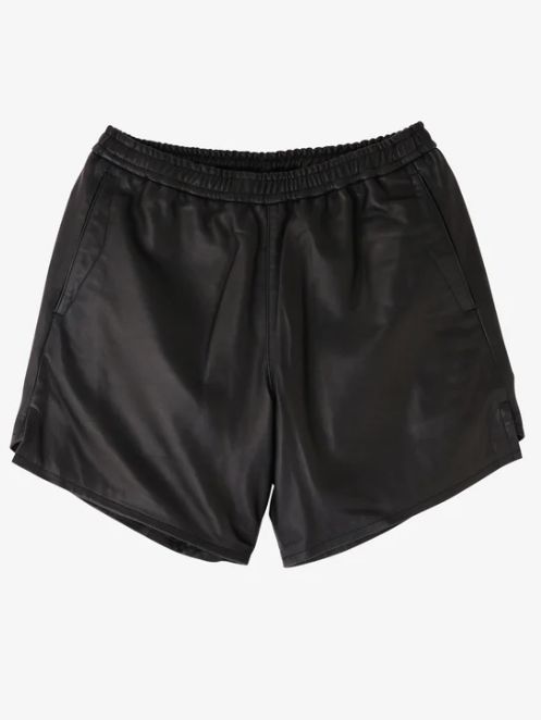 シープ レザーショート パンツ - LEATHER SHORT PANTS - Sheep leather