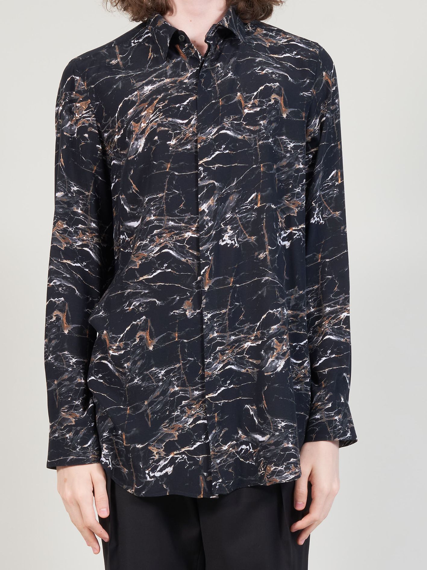 贈り物 MASU marble shirt 48 20aw マーブルシャツ - 通販