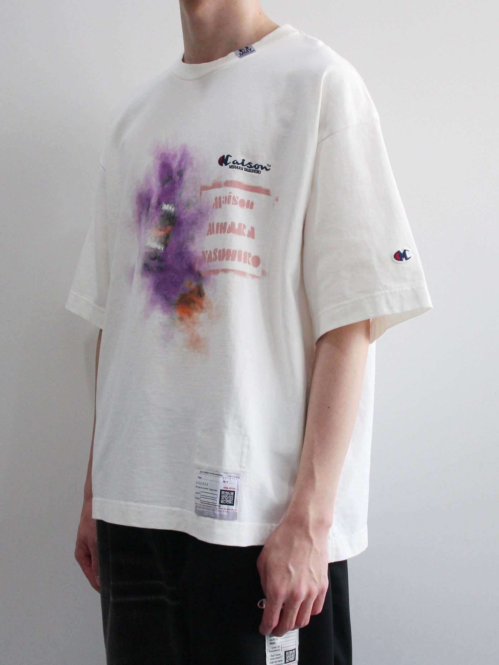 Maison MIHARA YASUHIRO - プリント ティー シャツ - printed tee 3