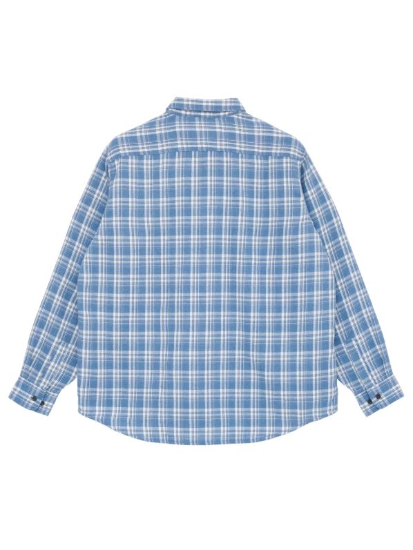 フランネルシャツ - Flannel Shirt (BLUE)