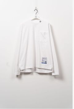 【26AW】 ポケットロングスリーブカットソー - POKET LS TEE （WHITE）
