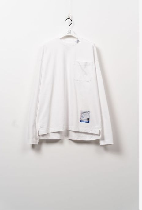 【26AW】 ポケットロングスリーブカットソー - POKET LS TEE （WHITE）