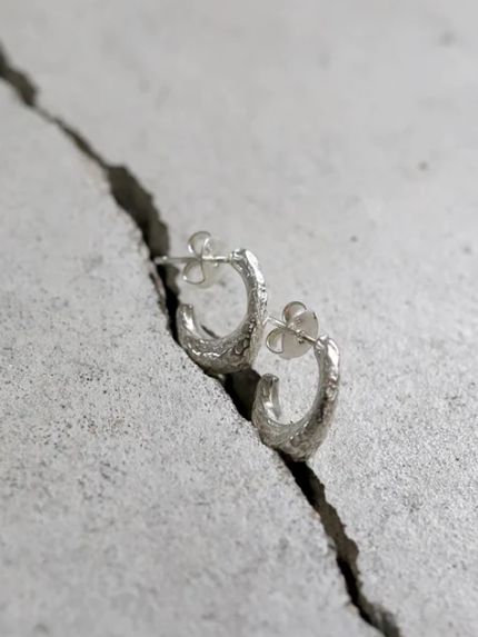 【両耳用】グレインピアス SV シルバー シンプル デザイン ユニセックス アクセサリー