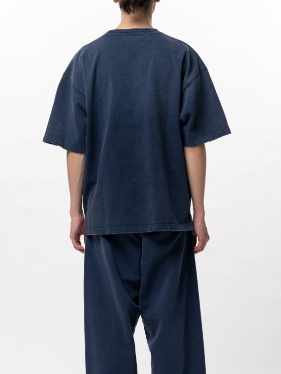 ディストレスト Tシャツ - Sun Faded Like Distressed Pocket T-shirt (NAVY)