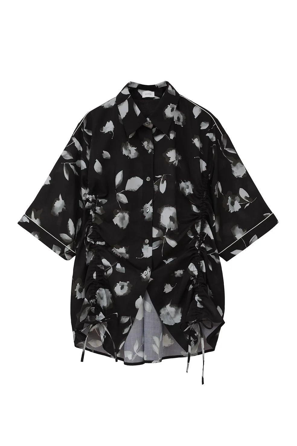 マノフ / MANOF フラワーシャツ - BLURRED FLOWER SHIRTS - WHITE MANOF - フラワーシャツ - BLURRED FLOWER SHIRTS - WHITE