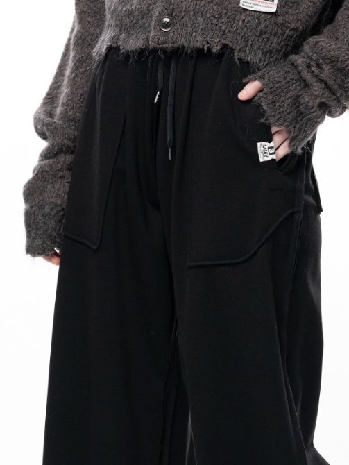 【レディース】 インサイドアウトパンツ - Inside-out Pants (BLACK)