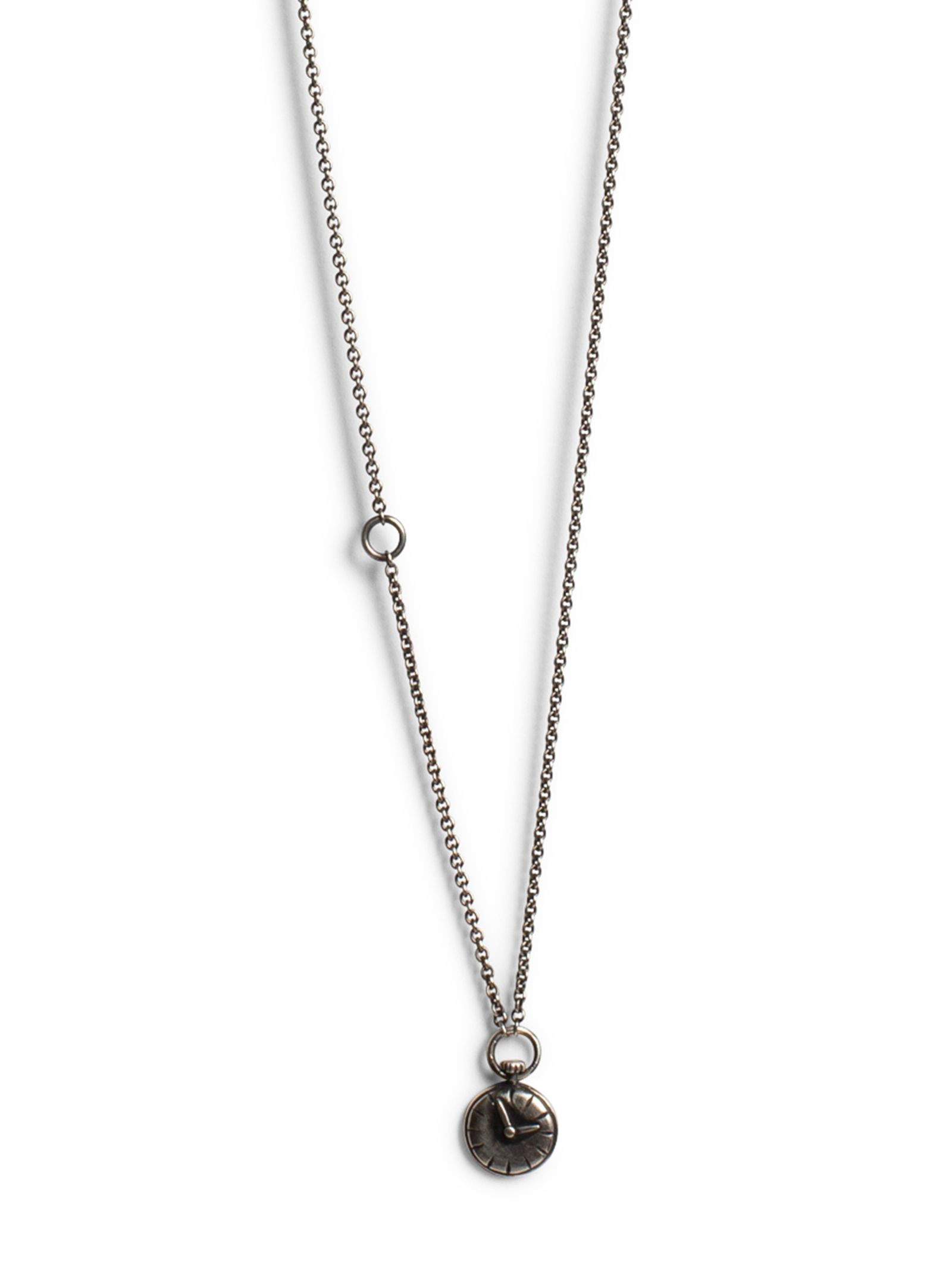 チェーン ミニ ネックレス クロック - chain mini clock - M7510