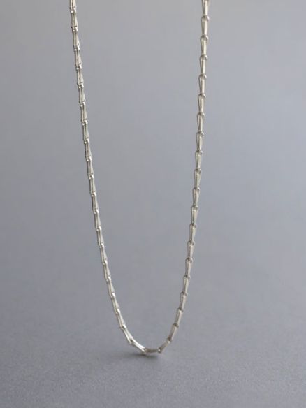 バリーコーンチェーンネックレス SV（50cm）