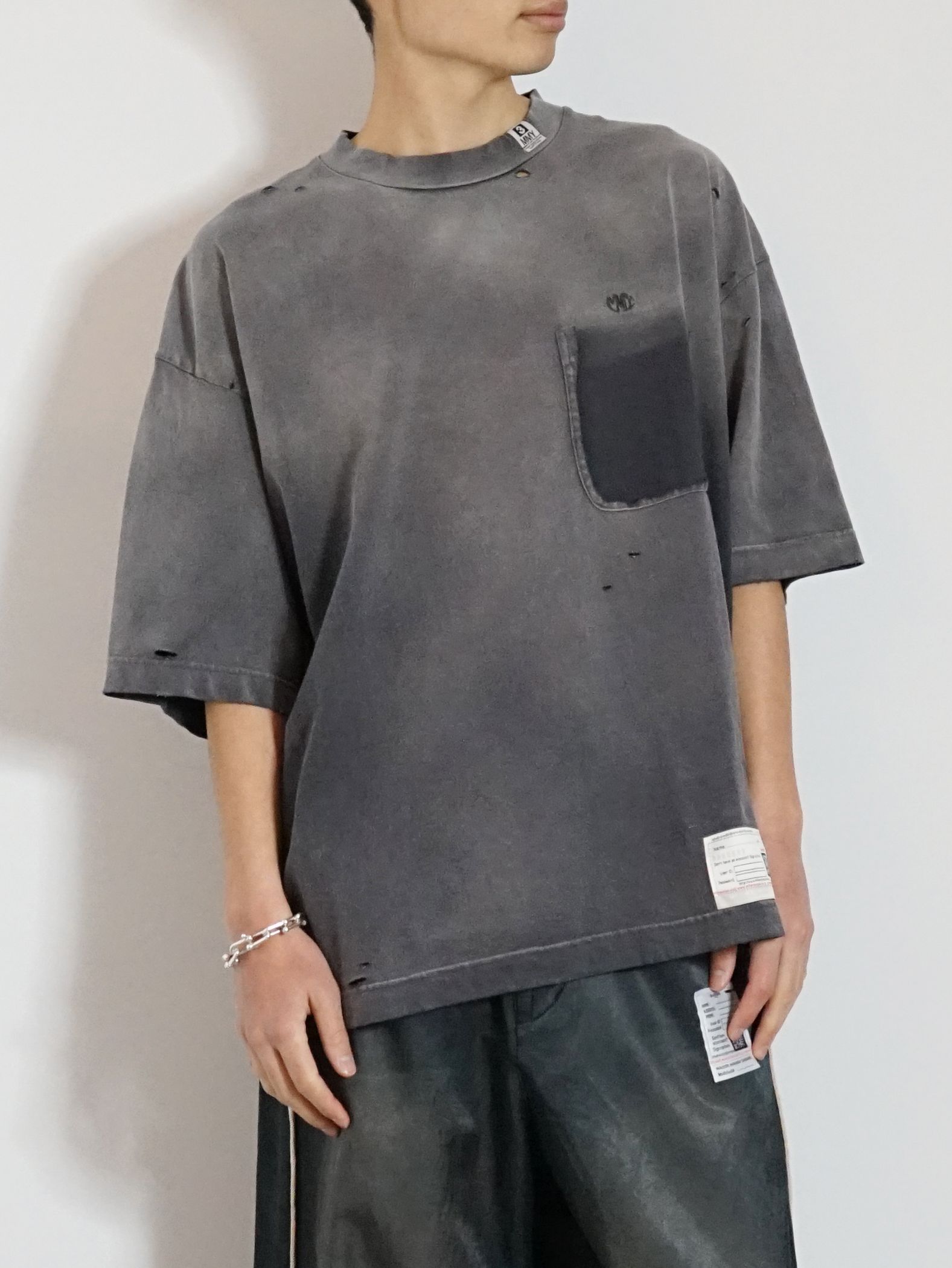 2024春の新作 YASUHIRO MIHARA Maison - sun - サンフェードティーシャツ トップス