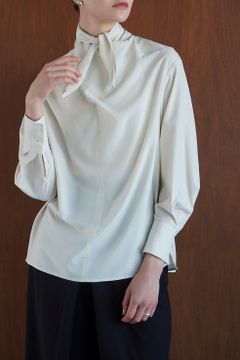 チーフカラートップス - CHIEF COLLAR TOPS - IVORY
