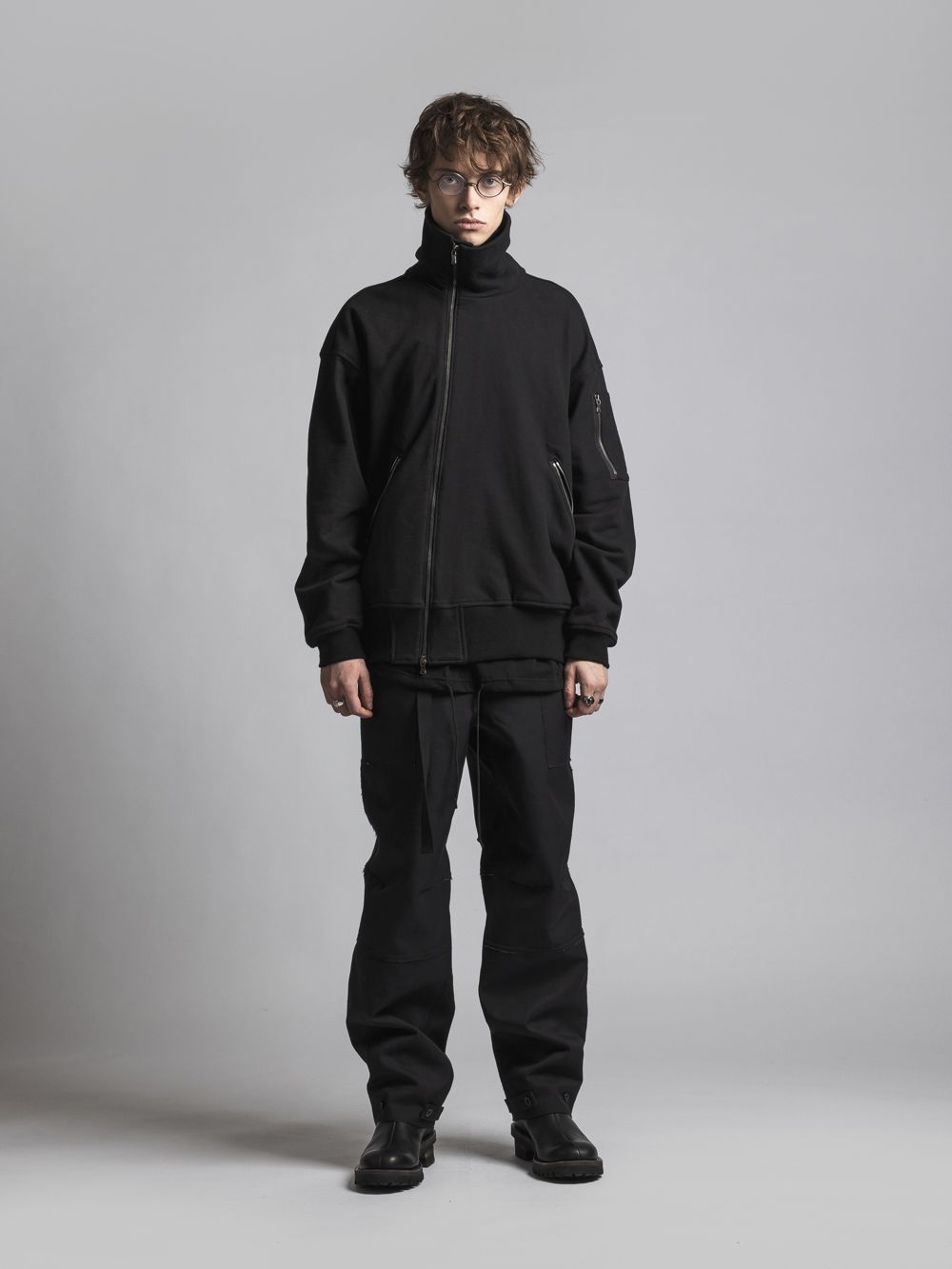 The Viridi-anne - ハイネックスウェットブルゾン - Sweat Blouson