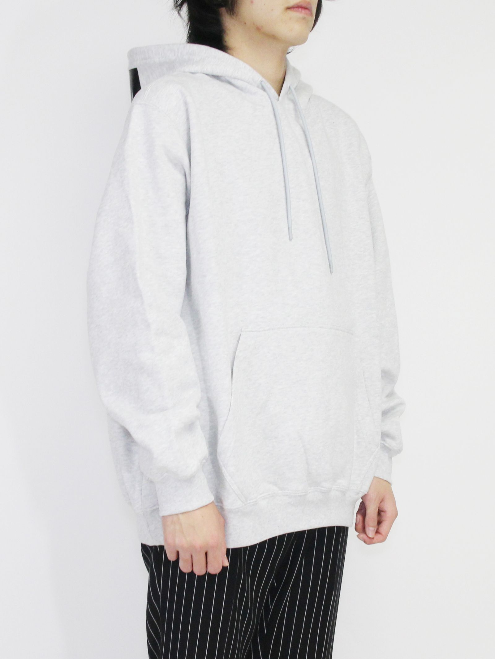 ロゴ フーディ - FELPA CON CAPPUCCIO LOGATO MSGM - GREY