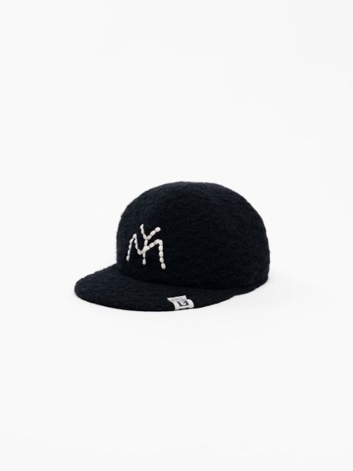 CA4LA コラボ ベースボール ニット キャップ - Baseball Knit Cap (BLACK)