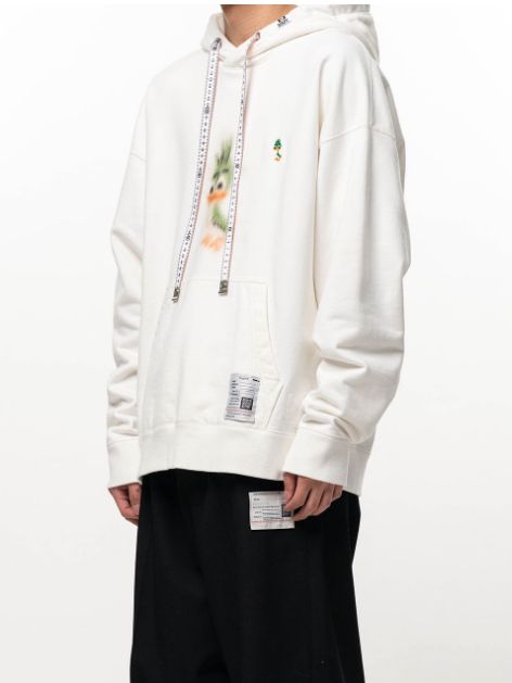 レオン プリント フーディー - Leon Printed Hoodie (WHITE)