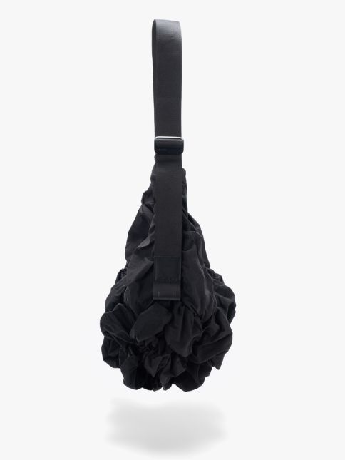 Hyco S Otra Gathered (BLACK) ハイコ スモール ギャザー ショルダーバッグ