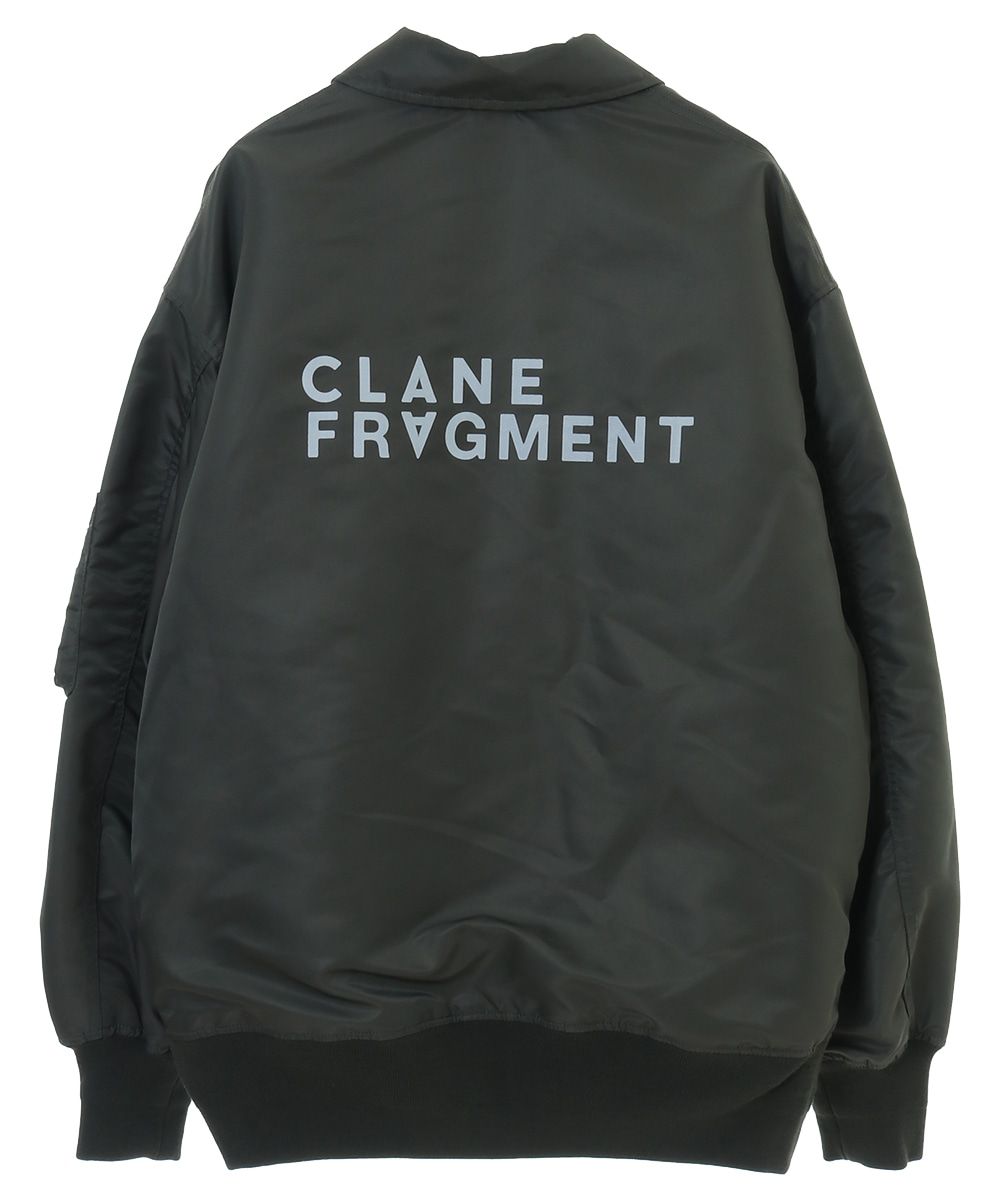 CLANE FRAGMENT フライトジャケット ブラック フラグメントフライトジャケット