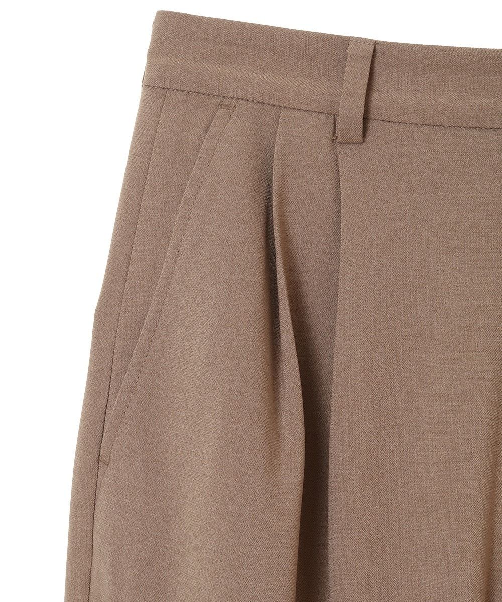 ベーシックタックパンツ - BASIC TUCK PANTS - BEIGE