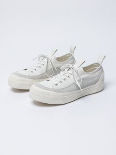 ローカットスニーカー  -  B/WHITE