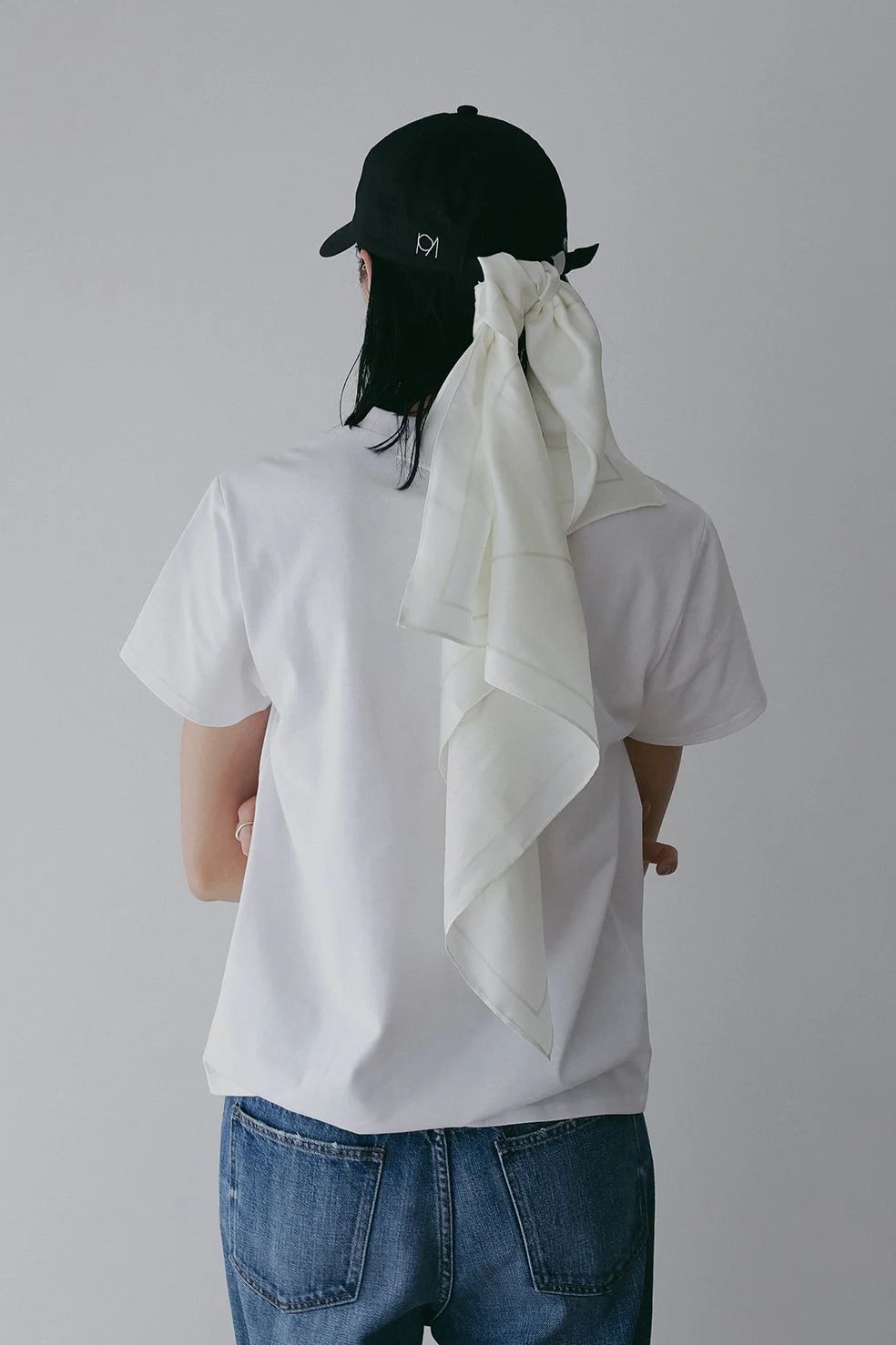 【2枚セット】ベーシックT / ロンT - 2TYPE LOGO PACK T-SHIRT WHITE
