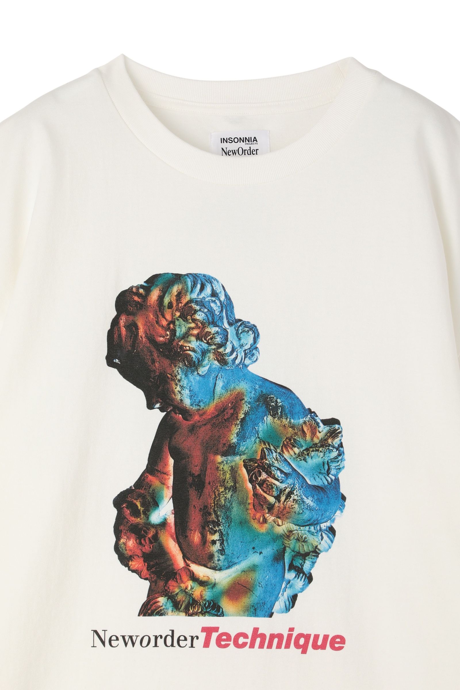 × NEW ORDER TECHNIQUE TEE (WHITE) - プリントティーシャツ