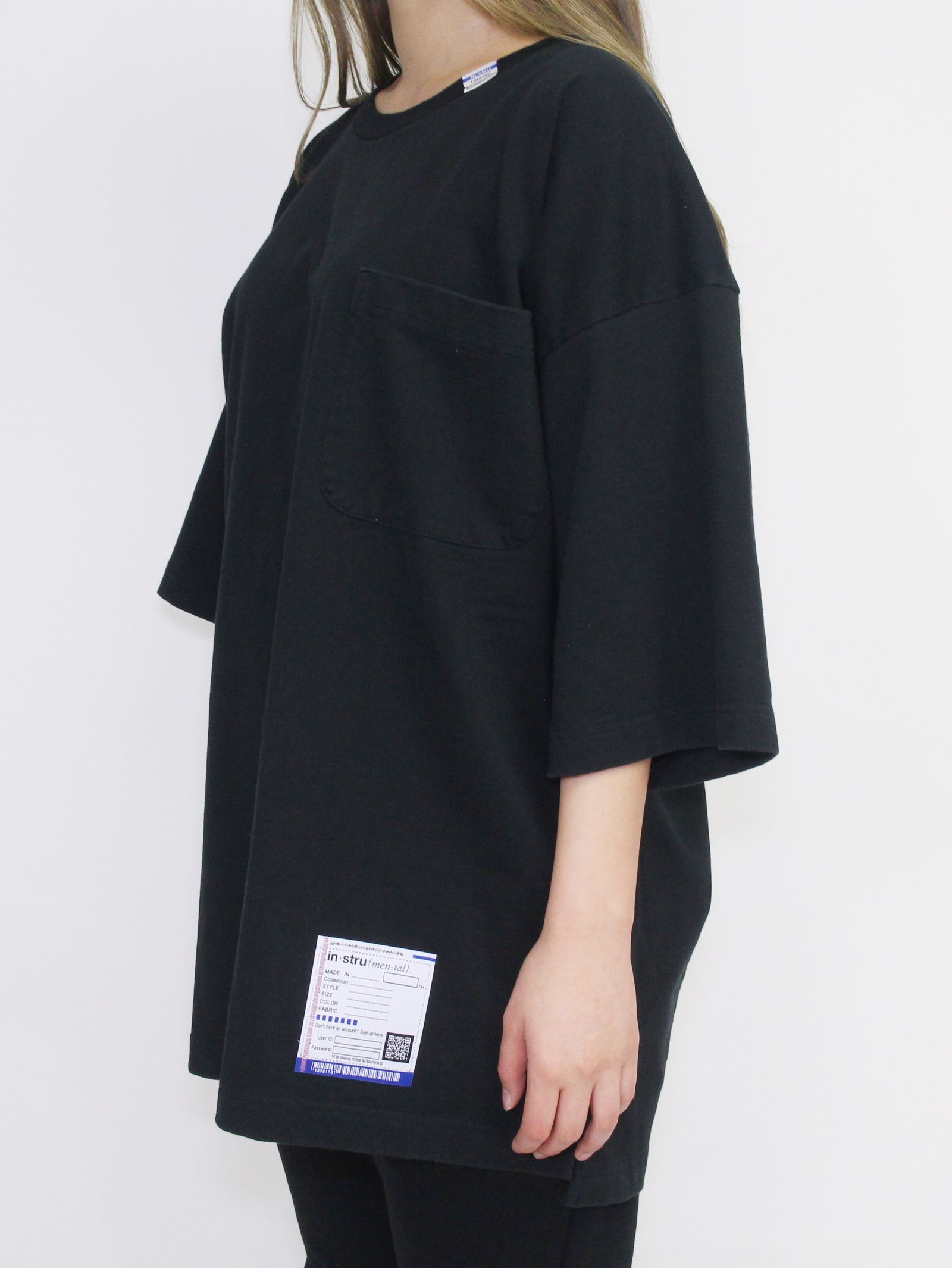 ヘヴィーウエイトカットソー - heavy waight T-shirt - BLACK
