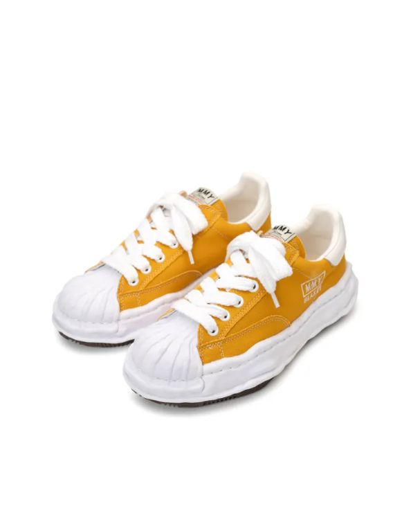 オリジナルソールスニーカー "BLAKEY / ブレイキー" YELLOW -  OG Sole Canvas Low-top Sneaker -  A08FW735