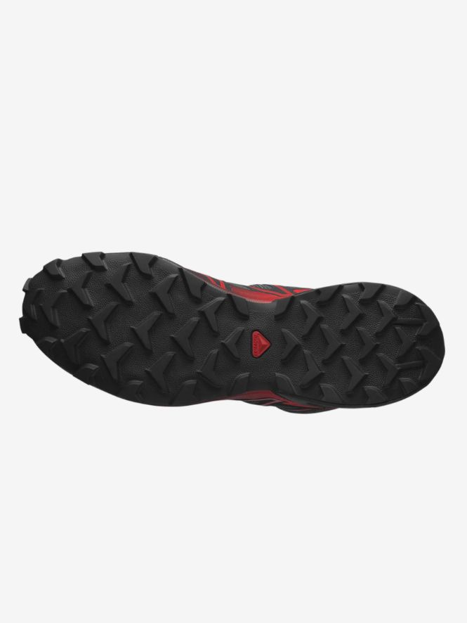 SPEED CROSS 3   - ユニセックス スポーツスタイル スニーカー - RED × BLACK