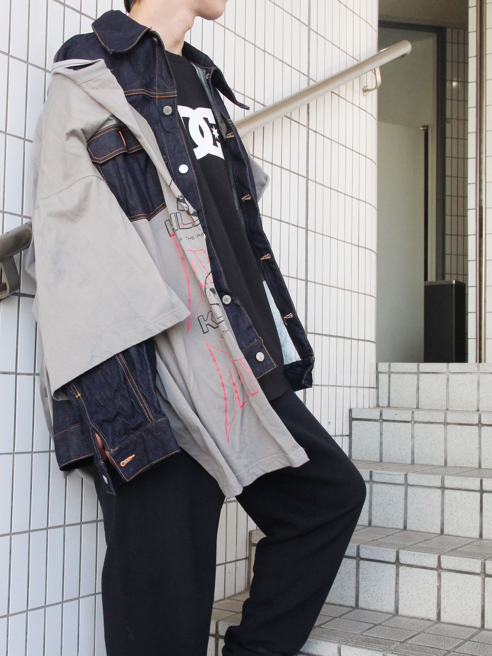 KIDILL - レイヤード デニム ジャケット - LAYERD DENIM JACKET MULTI 