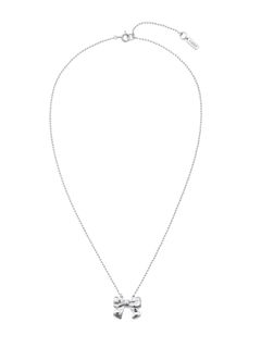 スモール リボン ネックレス - Small Ribbon Necklace SILVER