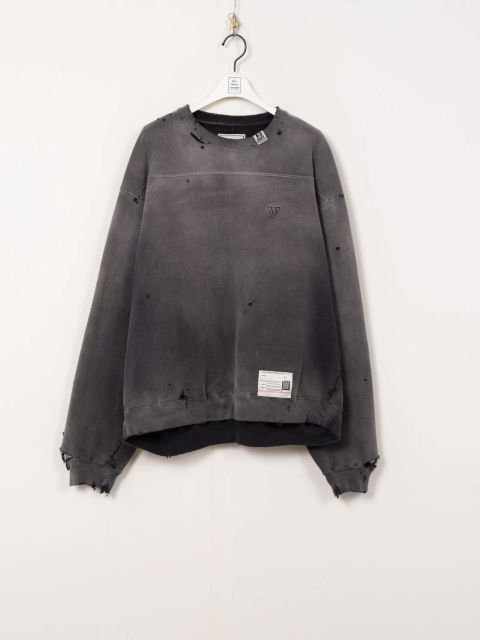 サンフェイデッドライクスウェットプルオーバー - Sun Faded Like Sweat Pullover (BLACK)