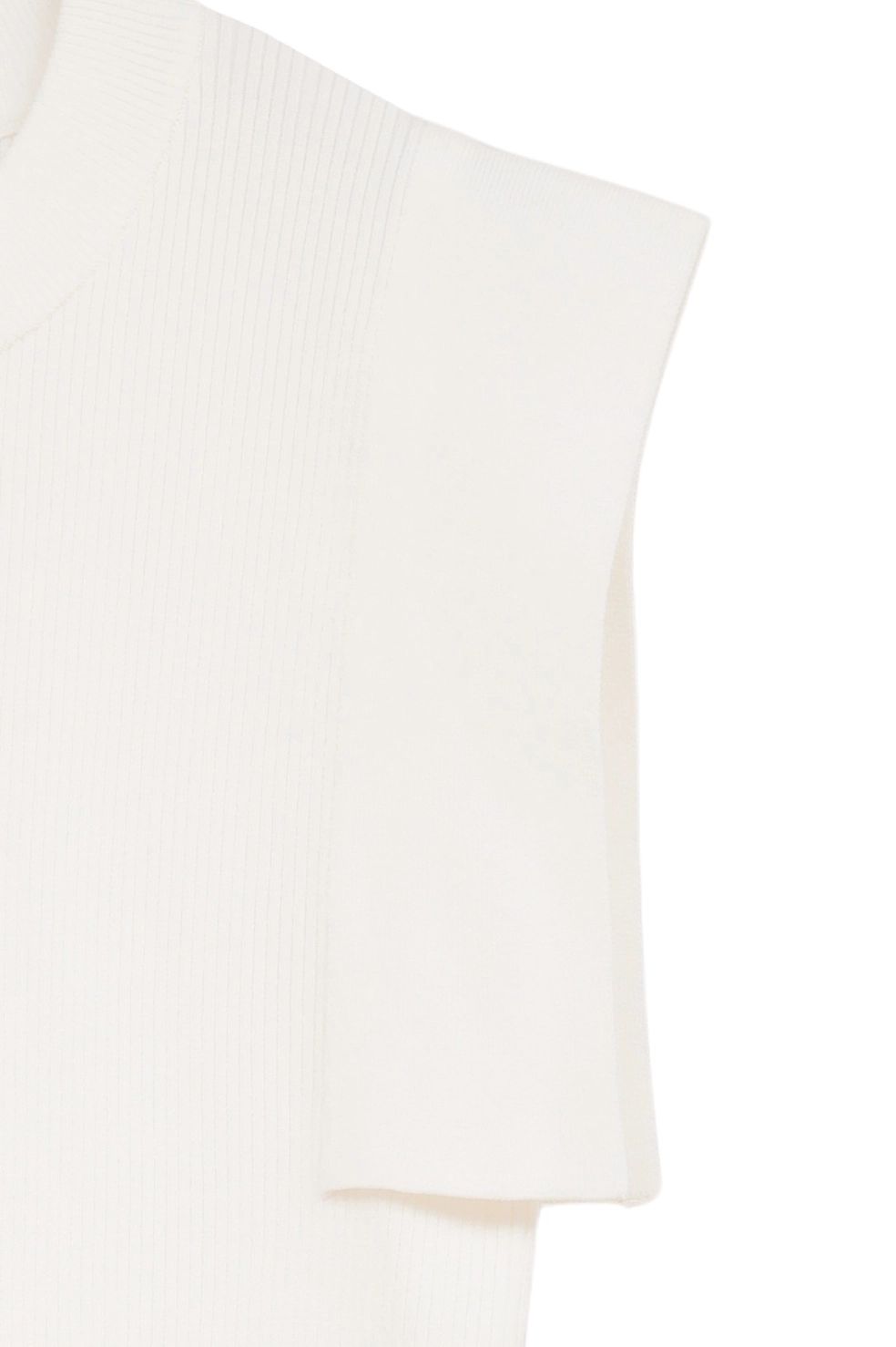 【26SS】 スクエアスリーブニットトップス - SQUARE SLEEVE KNIT TOPS (IVORY)