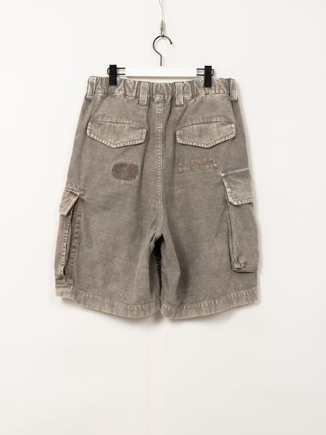リペアドカーゴショーツ - REPAIRED CARGO ST (LT/GREY)