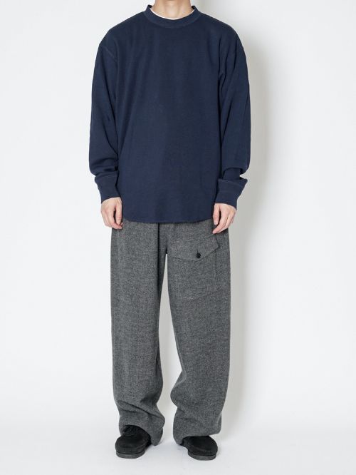 「FAITH(フェイス)コラボ 2PAC SET (ヘンリーネック+クルーネックカットソー) NAVY